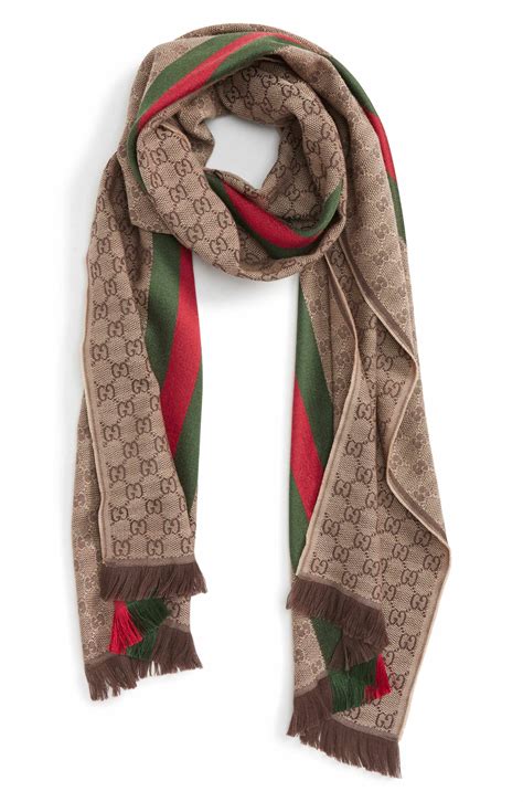 gucci knitted scarf|Women's Gucci Designer Scarves .